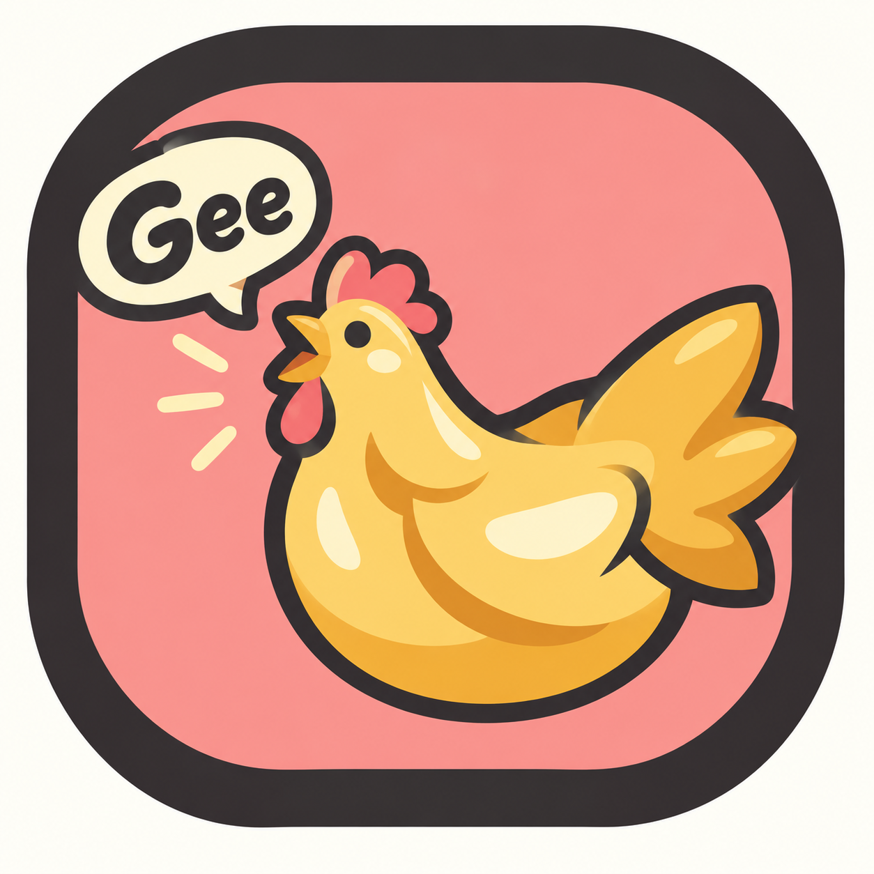jobgee Gee 小雞標誌